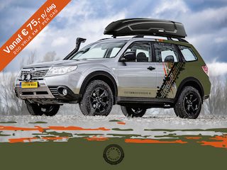 Subaru Forester 2.0 AWD Custom Made Verhuur v.a. 75,- p/dag | Dakkoffer | Lift Kit | Winterbanden | Sneeuwkettingen