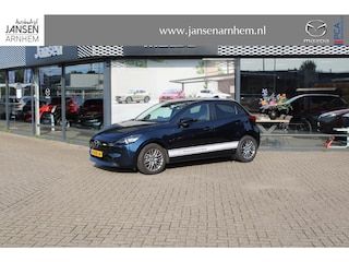 Mazda 2 1.5 e-SkyActiv-G 90 Exclusive-Line + Driver Assistance pack, Demovoordeel € 3.990-, Apple Carplay, Navi, LMV 16 Inch, 360 Camera, PDC, Clima, Adap.Cruise, Stuur/Stoelverwarming, BSM, LKA