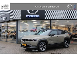 Mazda MX-30 e-SkyActiv R-EV 170 Makoto , Demovoordeel € 1.790,-, Automaat, Premium Pack, Navi, Adap.Cruise, Bose, Clima, Apple Carplay, 360 Camera, PDC, HUD, Stoelverwarming, 18" LMV
