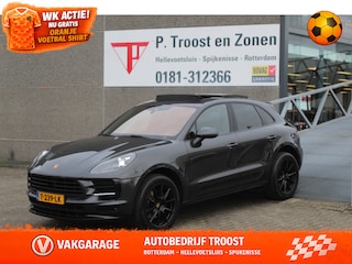 Porsche Macan 2.0 Panoramadak/Adaptive cruise control/Lederen bekleding/Elektr. verstelbare stoelen met geheugen/Navigatie/Achteruitrijcamera/Voor- en achterstoelen verwarmd/Elek. achterklep/Parkeersensoren/Privacy glas/20 inch