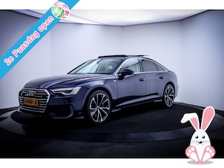 Audi A6 55TFSI 340Pk S-LINE Quattro EDITION NAVI | CLIMA | STOELVERW.4X | PANO | ACC | BLINDSPOT | CARPLAY | LED | LEER