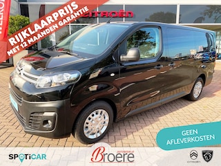 Citroën Jumpy Dubbele Cabine XL 2.0 BlueHDi 120PK 6-zits Club | 2 schuifdeuren, navi, airco, cruise, trekhaak, apple car play, android auto, dab