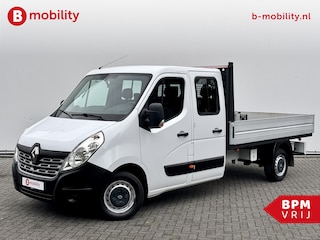 Renault Master T35 2.3 dCi 145PK L3 Pick-Up Dubbel Cabine Laadbak | 6-Persoons | Airco | Bluetooth Telefoon