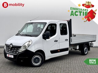 Renault Master T35 2.3 dCi 145PK L3 Pick-Up Dubbel Cabine Laadbak | 6-Persoons | Airco | Bluetooth Telefoon