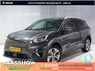 Kia Niro Edition 64 kWh , Achteruitrij camera, Apple Carplay/Android Auto, Parkeersensoren, Schakel optie aan stuur, Stoel/Stuurverwarming.