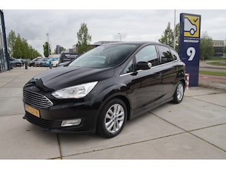 Ford C-MAX 1.0 EB Titanium Stoel-Stuur vw, Clima, Cruise, trekhaak Lente aanbieding!