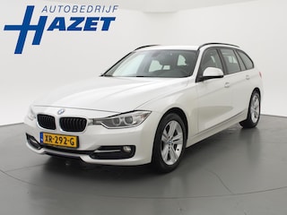BMW 3-serie Touring 318D HIGH EXECUTIVE PARELMOER WIT + WEGKL. TREKHAAK / NAVI PRO / SPORTSTOELEN