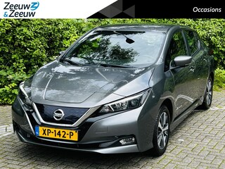 Nissan Leaf N-Connecta 40 kWh | AUTOMAAT | ALL.SEASON BANDEN | KEYLESS | STOEL & STUUR VERWARMING | NAVI |