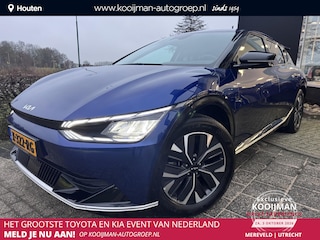 Kia EV6 Plus 77.4 kWh 1.600 Trekgewicht!!!, BTW-Auto, Warmtepomp, Lederen bekleding, Stoelventilatie/ verwarming, Enz...