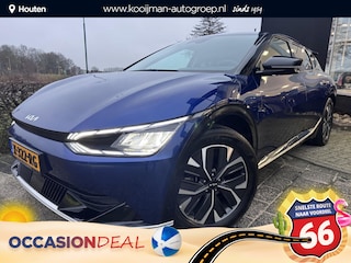 Kia EV6 Plus 77.4 kWh | 1.600 Trekgewicht!!! | KM-Stand kan oplopen | BTW-Auto | Lederen bekleding | Stoelverwarming/koeling | Enz...