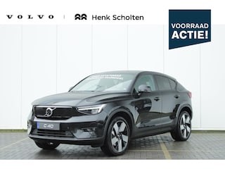 Volvo EC40 Single Motor Extended Range Ultimate, Elektrisch bedienbare bestuurdersstoel met geheugen **Direct Leverbaar** Verwarmbare voorstoelen + Stuurwiel, Park Assist voor + achter, 360-Camera, Premium Audio by Harman Kardon, Warmtepomp, Adaptieve Cruise Control, Pilot Assist, Glazen panoramisch dak, Extra getint glas achter, Blind Spot Information System, Google Services, Semi-elektrische trekhaak, 20'' Lichtmetalen wielen