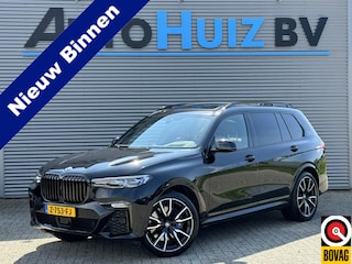 BMW X7 xDrive40d 340 PK High Executive M Sport Executive Drive Pro 7 Zits Trekhaak Panoramadak Harman- Kardon ACC 4WD besturing Luchtvering Standkachel Stuurverwarming Stoelventilatie 360 Graden Camera BMW Garantie