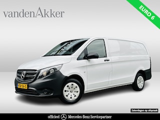 Mercedes-Benz Vito 110 CDI L2 Lang RWD // Airco // Achterklep // 12 mnd Garantie // 2000kg // Bank // Radio // CV // Betimmering // Wieldoppen