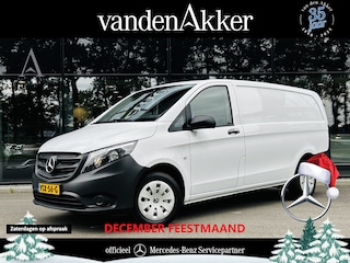 Mercedes-Benz Vito 110 CDI L2 Lang RWD // Airco // Achterklep // 12 mnd Garantie // 2000kg // Bank // Radio // CV // Betimmering // Wieldoppen