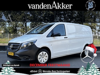 Mercedes-Benz Vito 110 CDI L2 Lang // Trekhaak // Airco // Achterklep // 12 mnd Garantie // Bank // Radio // CV // Betimmering // Wieldoppen