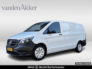 Mercedes-Benz Vito 110 CDI L2 Lang // Trekhaak // Airco // Achterklep // 12 mnd Garantie // Bank // Radio // CV // Betimmering // Wieldoppen