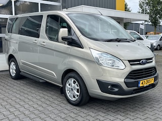 Ford Transit Custom 8-persoons 300 2.2 TDCI 155 PK L1H2 Titanium Leder Camera PDC Stoelverwarming Navigatie Cruise control Airco EURO 5 Kombi Combi Passenger Tourer Groepsvervoer Personenbus Taxi