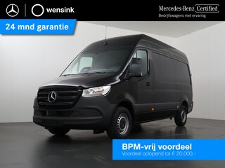 Mercedes-Benz Sprinter 315 CDI | L2 H2 | RWD | Aut. | PRO | BPM VRIJ! | ACHTERUITRIJCAMERA | 3500 KG AHW | DODEHOEKASSISTENT | AIRCO | CRUISE | CARPLAY | ANDROID AUTO | METALLIC | 3-ZITS | MBUX SYSTEEM GROOT
