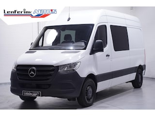 Mercedes-Benz Sprinter 314 CDI 143 pk L2H2 Dubbel Cabine Airco Luchtvering, Cruise Control, Trekhaak met opstap, 5-Zits