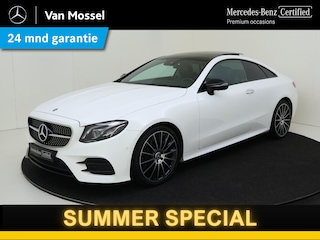 Mercedes-Benz E-klasse Coupé 200 Premium Plus AMG /Panoramadak / Night pakket/ 20 Inch / Burmester /Memory stoelen