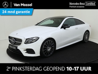 Mercedes-Benz E-klasse Coupé 200 Premium Plus AMG /Panoramadak / Night pakket/ 20 Inch / Burmester /Memory stoelen