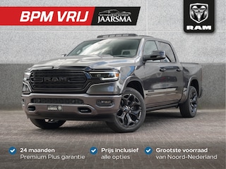 Dodge Ram 1500 5.7 V8 4x4 Crew Cab Limited Night |Digitaal Cluster |Luchtvering |Multi Functional tailgate |Head-up Display |Rijklaarprijs | STOCK Clearance! Gratis LPG en Cover