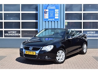 Volkswagen Eos 1.6-16v FSI Zwart leer Lichtmetalen velgen Arico