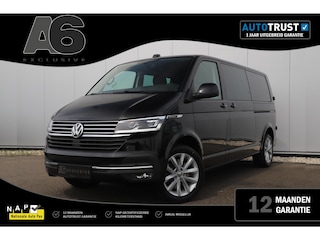 Volkswagen Transporter 2.0 TDI L2H1 DC Bulli 204PK DSG Automaat Virtual Cockpit 2X Elektrische Schuifdeur Full LED Navigatie Camera Adaptive Cruise Draadloos Carplay