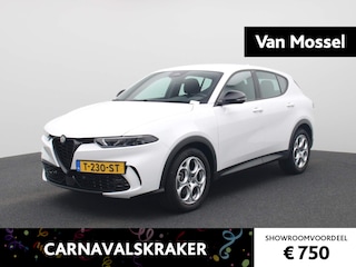 Alfa Romeo Tonale 1.5T Hybrid Sprint | Navigatie | Parkeersensoren voor + Achter | Apple Carplay / Android auto | 18'' LM velgen |