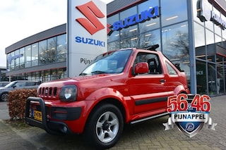 Suzuki Jimny 1.3 Cabrio 4x4 Airco / Leder / Side-bars / Push-bar / kap stof