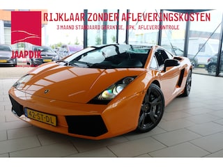 Lamborghini Gallardo SE NR 195! BWJ 2005 5.0 V10 520 PK / BTW AUTO! / AUTOMAAT / LEDER / STOELVERW. / CAMERA / NAVI / CLIMA / BI-XENON / SPECIALE CALLISTO VELGEN / TWO TONE