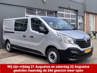 Renault Trafic 1.6 dCi L2H1 DC Marge Btw /Bpm vrij Airco Cruise controle Navigatie Dubbele cabine 1e eigenaar Euro 6 Ex overheids auto Lange wielbasis Geen btw meer betalen