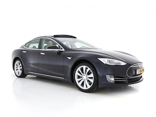 Tesla Model S 85 Base Tech-Pack Sound-Studio-Package [ 3-Fase ] (INCL-BTW) *PANO | KEYLESS | FULL-LEATHER | NAVI-FULLMAP | FULL-LED | CAMERA | DAB | CRUISE | COMFORT-SEATS | 19"ALU*