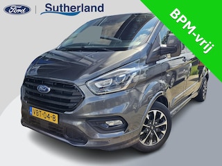 Ford Transit Custom 320 2.0 TDCI L2H1 Sport 185 pk Automaat | Cruise control | Navigatie | Lane assist | Half leder | Stoelverwarming | Airco | Trekhaak | Zéér compleet!