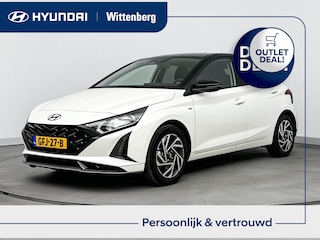 Hyundai i20 1.0 T-GDI COMFORT | NAVI via APPLE CAR PLAY & ANDROID | CAMERA | CRUISE | ZWARTE LOGO'S | TWO TONE | PRIVACY GLASS | FABRIEKSGARANTIE GELDIG T/M 7-2029! |