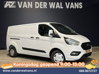 Ford Transit Custom 2.0 TDCI L2H1 Euro6 # Airco | Camera | Apple Carplay | Android Auto | LED | Cruisecontrol Parkeersensoren, verwarmde voorruit, Bijrijdersbank, 2800kg trekvermogen