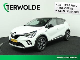 Renault Captur 1.6 E-Tech Hybrid 145 techno | Adaptieve Cruise Control | 360 Camera | Stuurwiel verwarmd | Parelmoer Lak | 18 Inch Licht Metalen Velgen | File Assist | Nieuw | Direct Leverbaar |