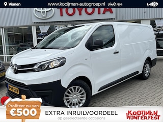 Toyota Proace 2.0 D-4D Live Long | Parkeersensoren achter | DAB | Cruise control | Bluetooth | Tussenschot volledig |