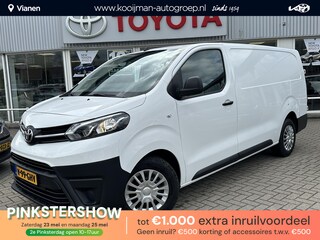 Toyota Proace 2.0 D-4D Live Long | Parkeersensoren achter | DAB | Cruise control | Bluetooth | Tussenschot volledig |