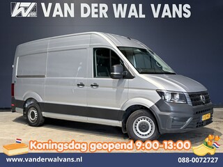 Volkswagen Crafter 2.0 TDI 141pk L3H3 L2H2 Euro6 Airco | Camera | Apple Carplay | Cruisecontrol Android Auto, Parkeersensoren, Bijrijdersbank, 3000kg Trekvermogen, zilver