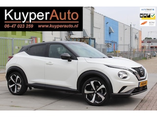 Nissan Juke 1.0 DIG-T Tekna 1E EIG RONDOM CAMERA BOSE KEYLESS HALF LEDER NAVI VOL OPTIES