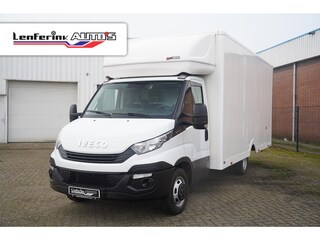 Iveco Daily 35C14 140 pk Bakwagen met Deuren 30m3 Airco ECC, Cruise Control, Luchtvering, LxBxH 530x227x240 cm