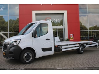 Renault Master T35 2.3 dCi 165PK L3 | OPRIJWAGEN | AUTOTRANSPORTER | 3500KG | LIER | CRUISE CONTROL | AIRCO | ZEEPPOMP EN KRAAN | VERLICHTING BUITENZIJDE | TREKHAAK | NIEUWE AUTO! |