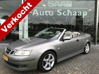 Saab 9-3 Cabrio 1.8t Vector | Rijklaar incl garantie | Nieuwe kap Climate control Cruise control Parkeersensoren