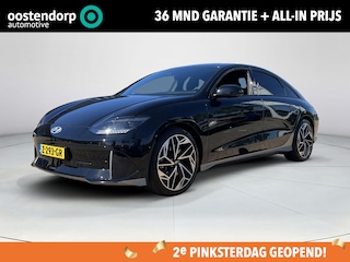 Hyundai Ioniq 6 Connect 77.4 kWh | Rijklaarprijs! | N-Line velgen | stoelverwarming voor & achter | 614 km actieradius WLTP| Fabrieksgarantie t/m 04=2029! | |
