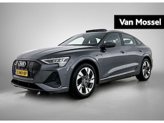 Audi E-tron 55 quattro S edition 95 kWh | S-line | Navigatiesysteem | Panoramadak | Optiepakket Zwart | Camera | Stuurwiel verwarmd |
