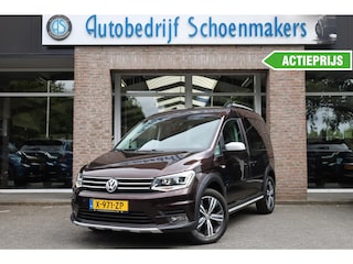 Volkswagen Caddy 2.0 TDI 180PK !!! ALLTRACK 2 SCHUIFDEUREN AIRCO CAMERA CRUISE STOELVERWARMING 17"LMV