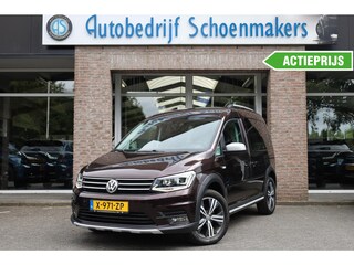 Volkswagen Caddy 2.0 TDI 180PK !!! ALLTRACK 2 SCHUIFDEUREN AIRCO CAMERA CRUISE STOELVERWARMING 17"LMV