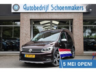 Volkswagen Caddy 2.0 TDI 180PK !!! ALLTRACK 2 SCHUIFDEUREN AIRCO CAMERA CRUISE STOELVERWARMING 17"LMV