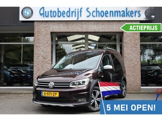 Volkswagen Caddy 2.0 TDI 180PK !!! ALLTRACK 2 SCHUIFDEUREN AIRCO CAMERA CRUISE STOELVERWARMING 17"LMV